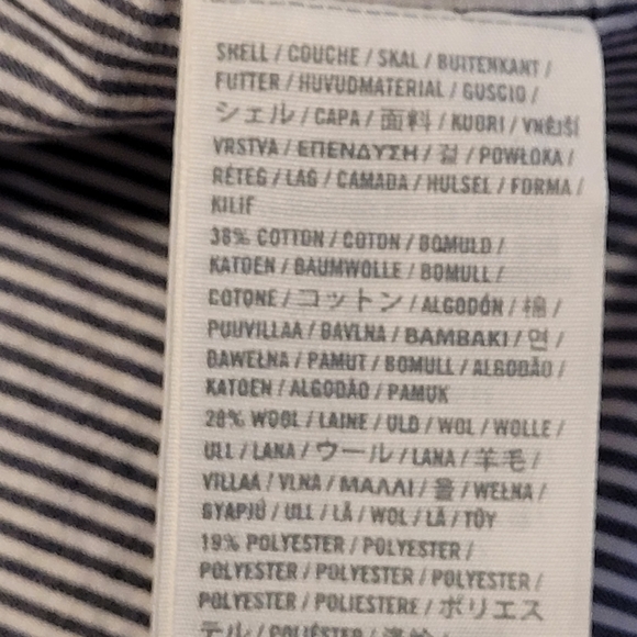 Abercrombie & Fitch Wool Blazer - Dark Gray with Crest - Picture 8 of 8